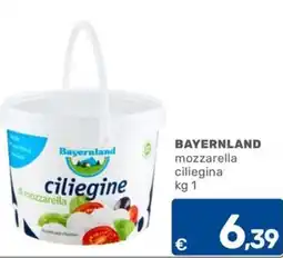 C+C Cash and Carry Bavaria mozzarella ciliegina offerta