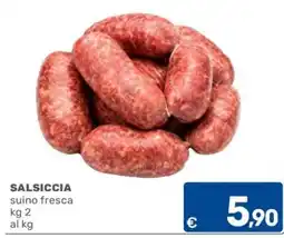 C+C Cash and Carry Salsiccia suino fresca offerta