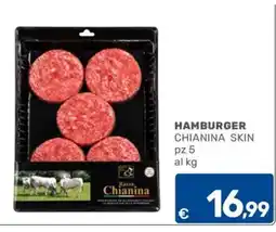 C+C Cash and Carry Hamburger Chianina Skin offerta