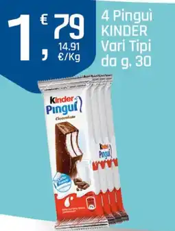 Ottimo Market Kinder Pinguì offerta