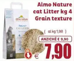 Elite Pet Almo Nature cat Litter Grain texture offerta