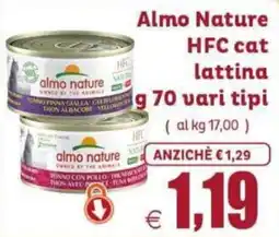 Elite Pet Almo Nature HFC cat offerta