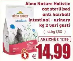 Elite Pet Almo Nature Holistic cat sterilised offerta