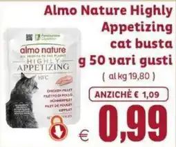 Elite Pet Almo Nature Highly Appetizing cat busta offerta