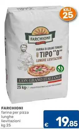 C+C Cash and Carry Farchioni farina per pizza lunghe lievitazioni offerta