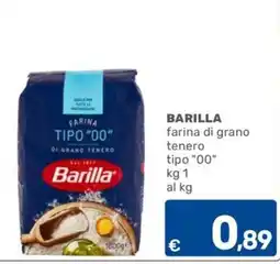 C+C Cash and Carry Farina tipo "00" Barilla offerta