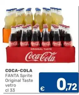 C+C Cash and Carry Coca-Cola Fanta Sprite Original Taste offerta