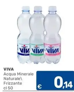 C+C Cash and Carry VIVA Acqua Minerale Naturale Frizzante offerta