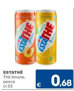 C+C Cash and Carry Estathé Thè limone, pesca offerta