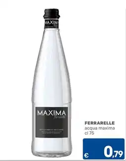 C+C Cash and Carry acqua maxima Ferrarelle offerta