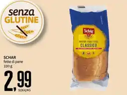 PRO7 Supermercati Schar fette di pane offerta
