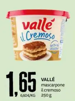 PRO7 Supermercati Valle mascarpone il cremoso offerta