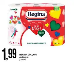 PRO7 Supermercati Regina carta casa di cuori offerta