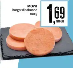 PRO7 Supermercati MOWI burger di salmone offerta
