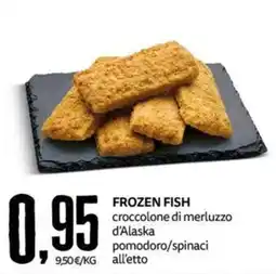 PRO7 Supermercati Frozen Fish croccolone di merluzzo d'Alaska offerta