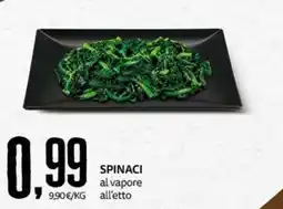 PRO7 Supermercati Spinaci al vapore offerta