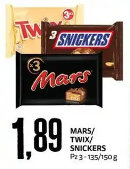 PRO7 Supermercati Mars/Twix/Snickers offerta