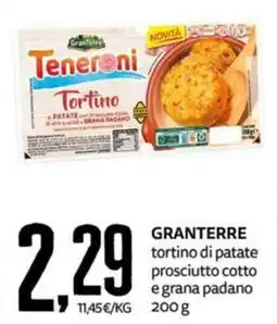 PRO7 Supermercati Teneroni tortino di patate prosciutto cotto e grana padano offerta