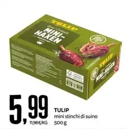 PRO7 Supermercati Tulip mini stinchi di suino offerta