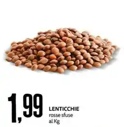 PRO7 Supermercati Lenticchie rosse sfuse offerta