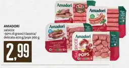 PRO7 Supermercati Amadori salsicce offerta