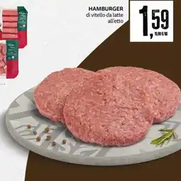 PRO7 Supermercati Hamburger di vitello da latte all'etto offerta