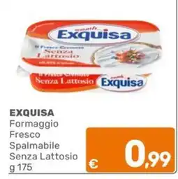 C+C Cash and Carry Exquisa Formaggio Fresco Spalmabile Senza Lattosio offerta