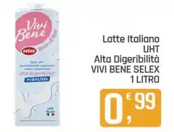 Ottimo Market Latte Italiano UHT Alta Digeribilità Vivi Bene Selex offerta