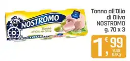 Ottimo Market Tonno all'Olio di Oliva NOSTROMO offerta