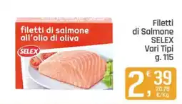 Ottimo Market Filetti di Salmone SELEX offerta