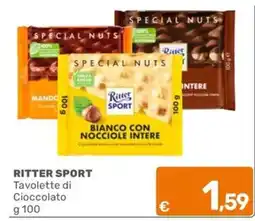 C+C Cash and Carry Ritter Sport Tavolette di Cioccolato offerta
