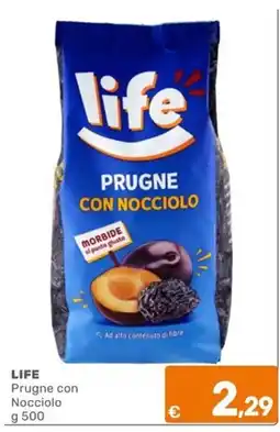 C+C Cash and Carry Life Prugne con Nocciolo offerta