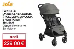 Prenatal Joie Parcel LX Evergreen Signature offerta