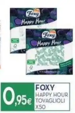 Proshop Foxy Happy Hour tovaglioli offerta