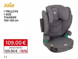 Prenatal Joie I-Trillo FX I-Size Thunder offerta
