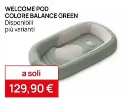 Prenatal Welcome Pod Colore Balance Green offerta