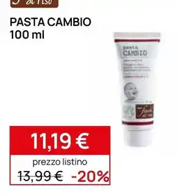 Prenatal Pasta cambio offerta