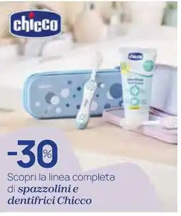 Prenatal spazzolini e dentifrici Chicco offerta