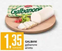 PRO7 Supermercati Galbani galbanone all'etto offerta
