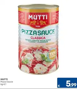 C+C Cash and Carry Mutti Pizza Sauce Classica offerta