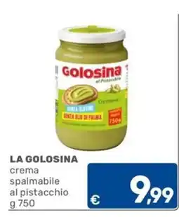 C+C Cash and Carry La Golosina crema spalmabile al pistacchio offerta
