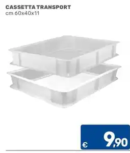 C+C Cash and Carry Cassetta transport offerta