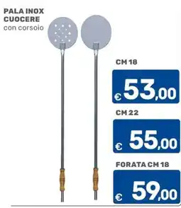 C+C Cash and Carry Pala inox cuocere con corsoio offerta