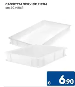C+C Cash and Carry Cassetta service piena offerta