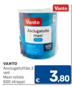 C+C Cash and Carry Vanto Asciugatutto 2 veli offerta
