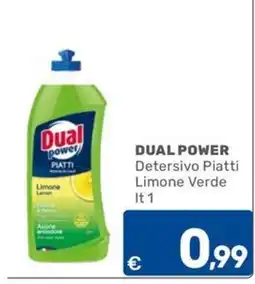 C+C Cash and Carry Dual Power Detersivo Piatti Limone Verde offerta