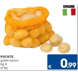 C+C Cash and Carry Patate gialle sacco offerta