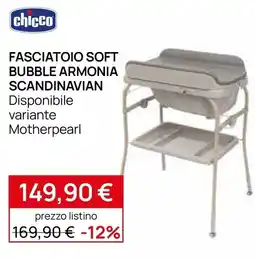 Prenatal Fasciatoio soft bubble armonia scandinavian chicco offerta