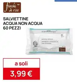 Prenatal Salviettine acqua non acqua offerta