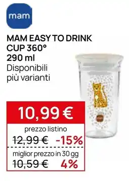 Prenatal Mam easy to drink cup 360° offerta